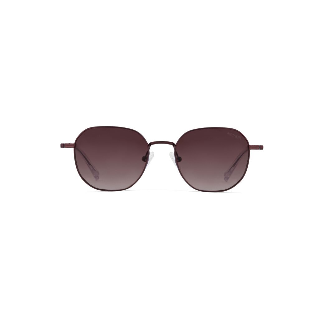 Espresso Shade sunglasses in red maroon by ANCHOR