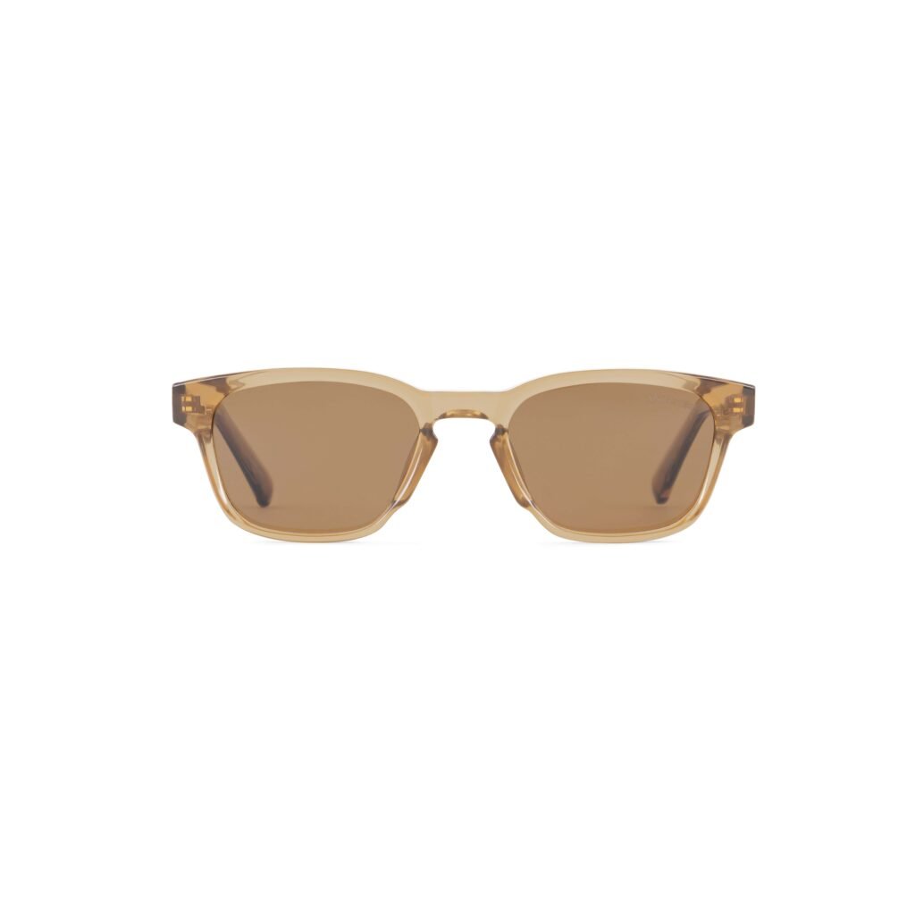 Golden Beam sunglasses in transparent by ANCHOR