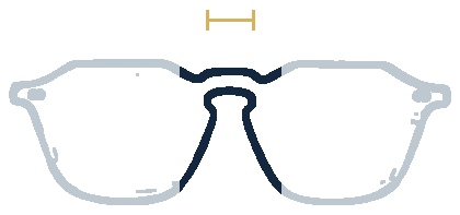 Burnet Compass line drawing, bridge highlighted