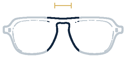 Retro Glaze line drawing, bridge highlighted